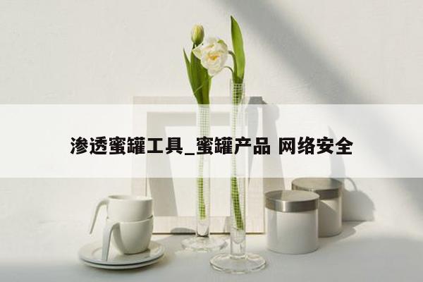 渗透蜜罐工具_蜜罐产品 网络安全