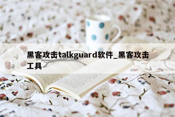 黑客攻击talkguard软件_黑客攻击工具