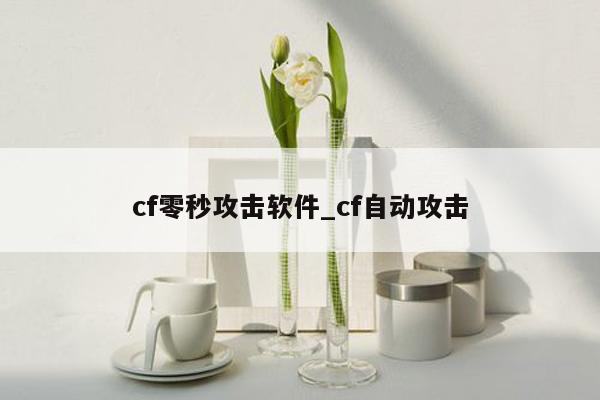 cf零秒攻击软件_cf自动攻击