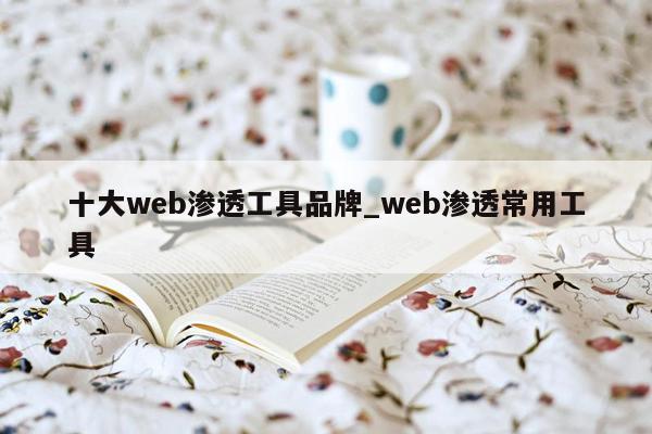 十大web渗透工具品牌_web渗透常用工具