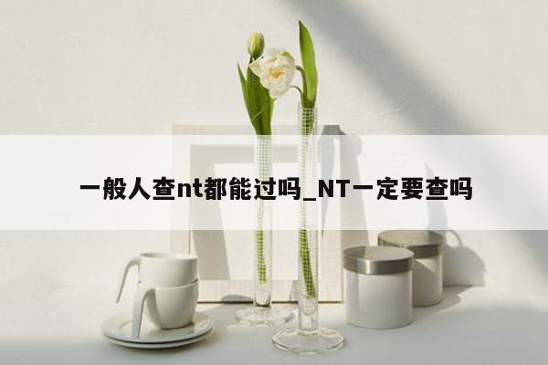 一般人查nt都能过吗_NT一定要查吗