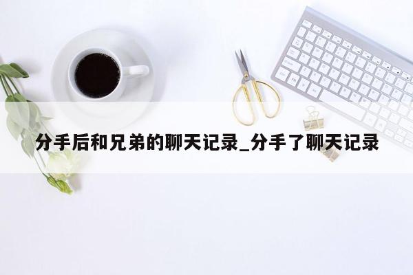 分手后和兄弟的聊天记录_分手了聊天记录